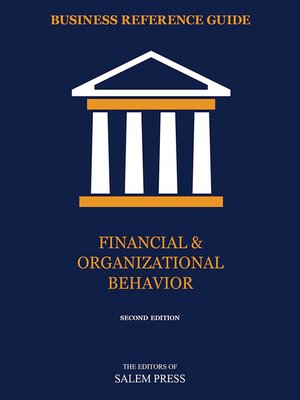 cover image of Financial & Organizational Behavior